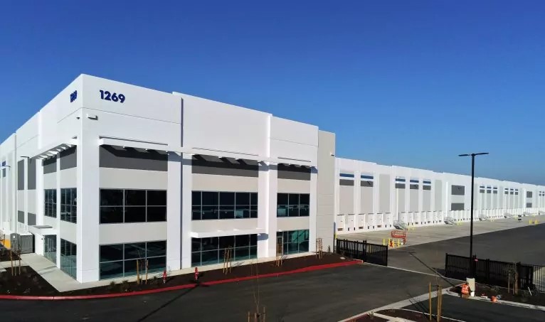 Freshly painted commercial building in the Sunol, CA area