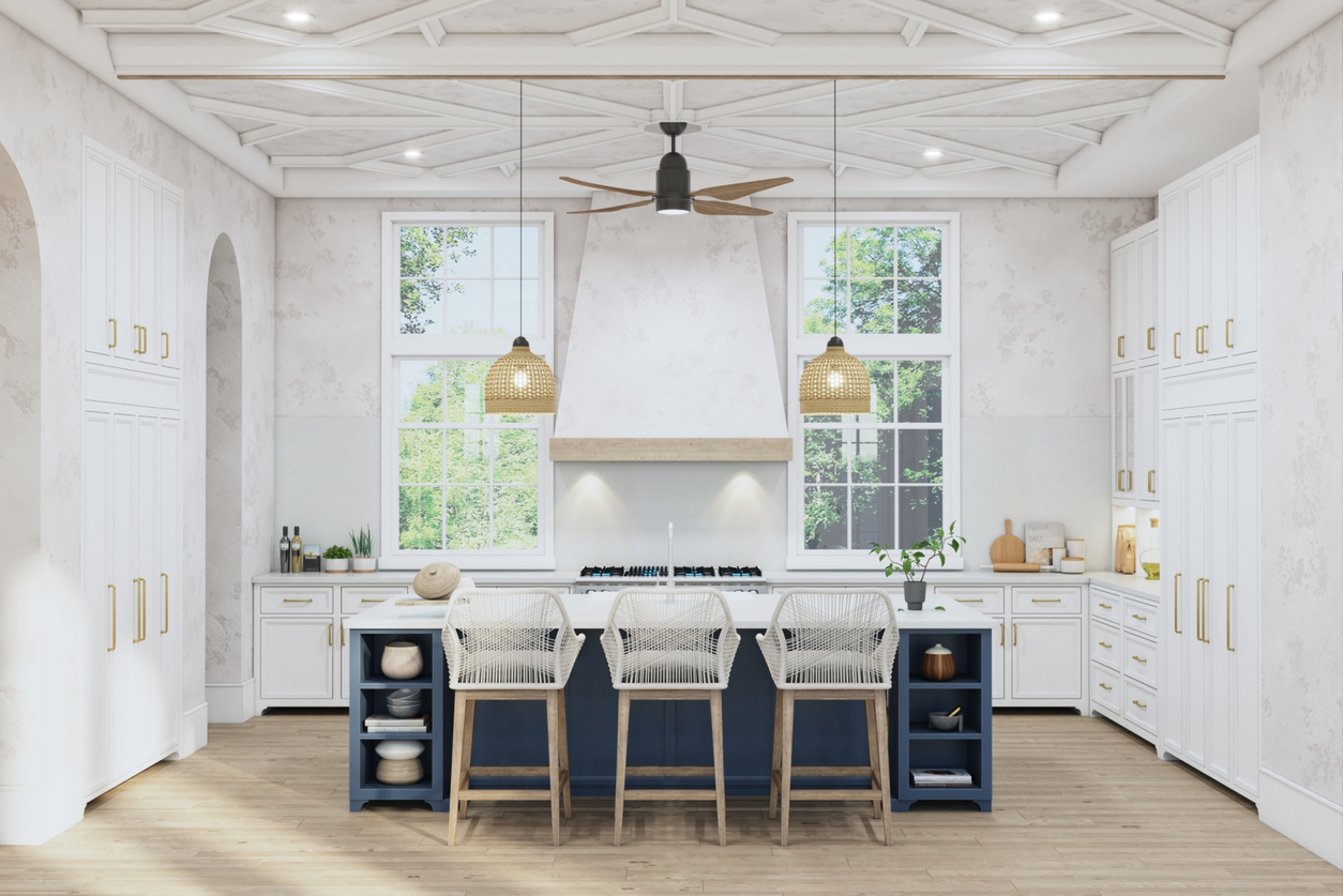 San Jose Kitchen with fresh paint